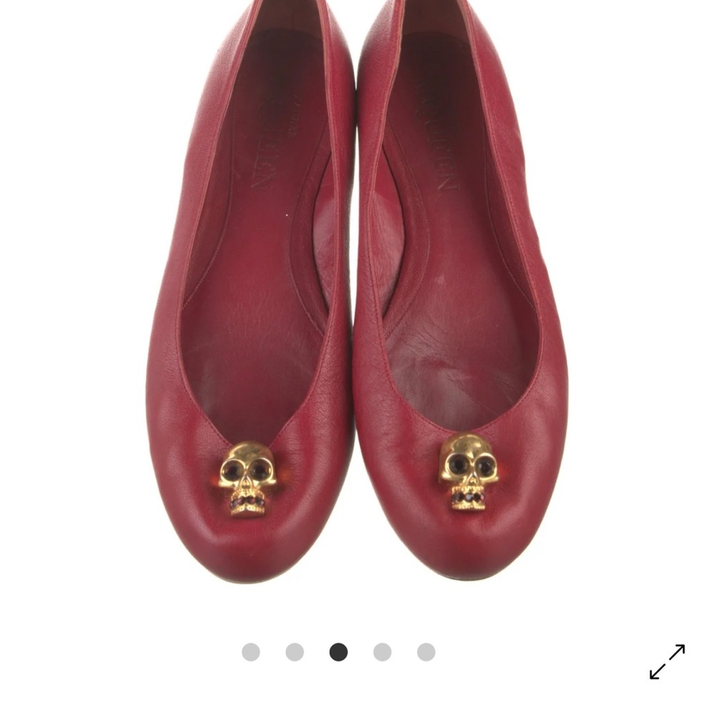 Alexander MCQUEEN Skull Ballet Flats